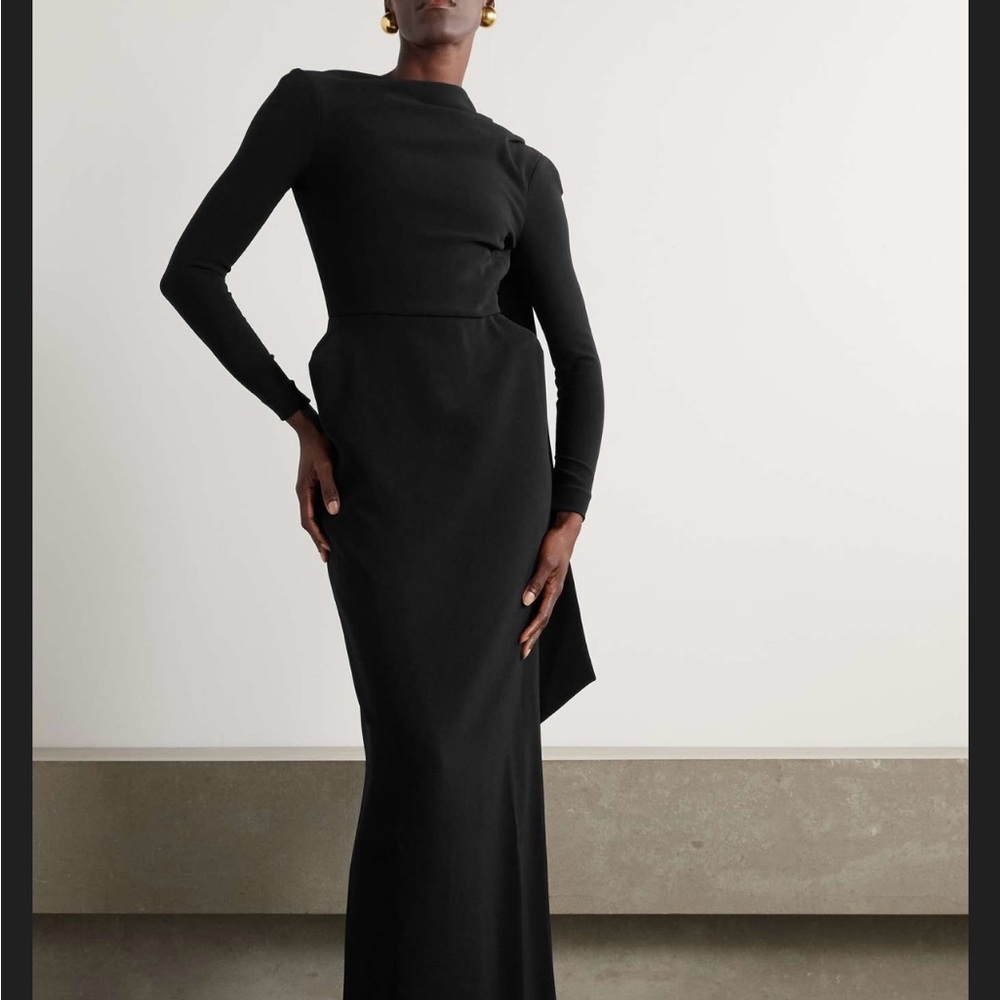 Balenciaga Brand new with tag Balenciaga Black Long Sleeve Dress.